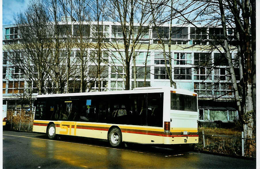 (092'411) - STI Thun - Nr. 9/BE 36'720 - Setra (ex AvH Heimenschwand Nr. 9) am 3. M�rz 2007 bei der Schiffl�ndte Thun