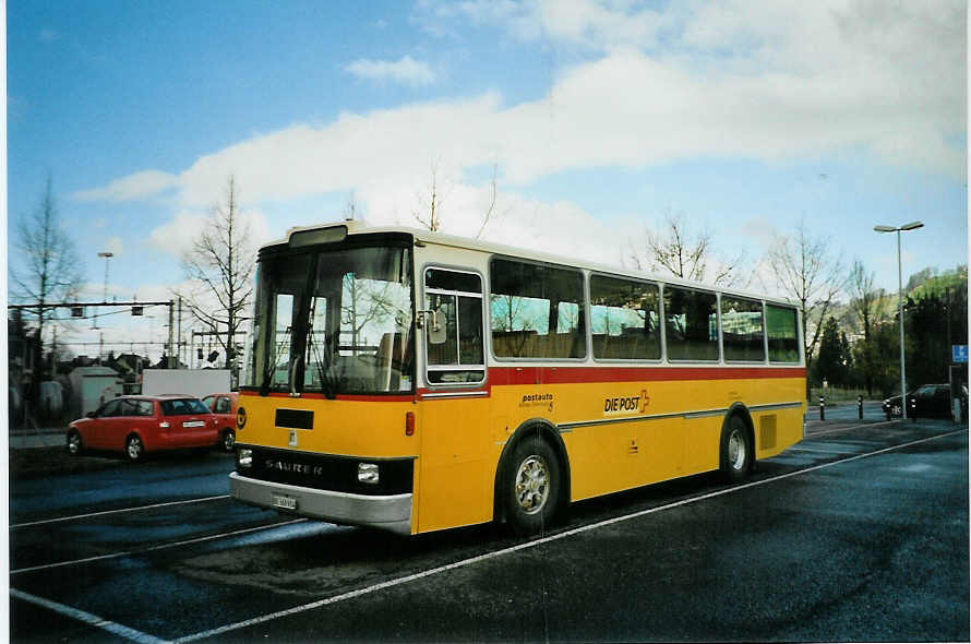 (092'509) - Spring, Schwenden - BE 368'914 - Saurer/R&J am 10. M�rz 2007 in Thun, Seestrasse