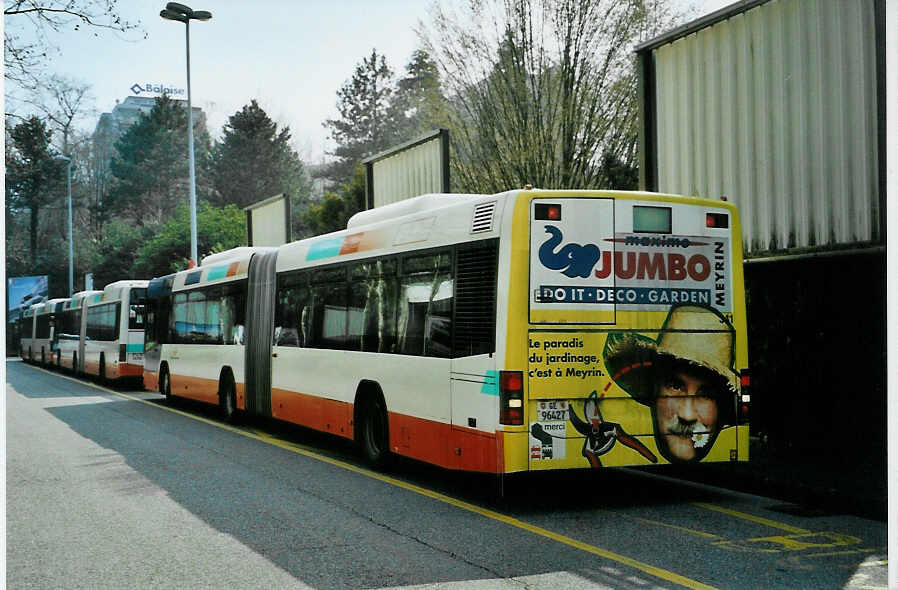 (092'627) - TPG Gen�ve - Nr. 341/GE 96'427 - Volvo am 17. M�rz 2007 in Gen�ve, Palexpo