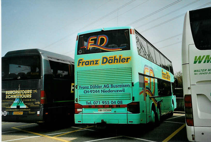 (092'717) - D�hler, Niederuzwil - Nr. 35/SG 110'503 - Setra am 17. M�rz 2007 in Gen�ve, Palexpo