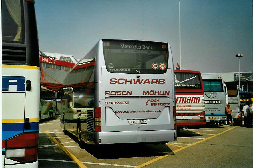 (092'725) - Schwarb, M�hlin - Nr. 28/AG 19'570 - Mercedes am 17. M�rz 2007 in Gen�ve, Palexpo