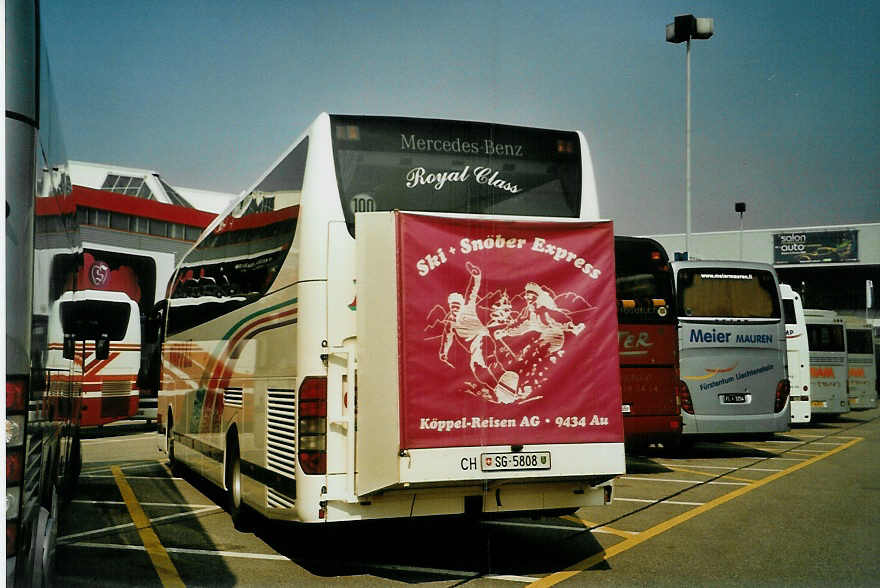 (092'730) - K�ppel, Au - SG 5808 - Mercedes am 17. M�rz 2007 in Gen�ve, Palexpo