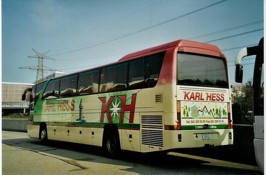 (092'731) - Hess K., Luzern - Nr. 45/LU 15'740 - Mercedes am 17. M�rz 2007 in Gen�ve, Palexpo