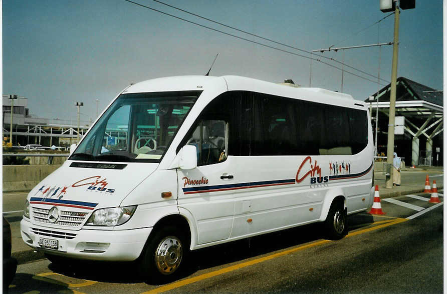 (092'806) - City Bus, Gen�ve - GE 960'158 - Mercedes am 17. M�rz 2007 in Gen�ve, A�roport