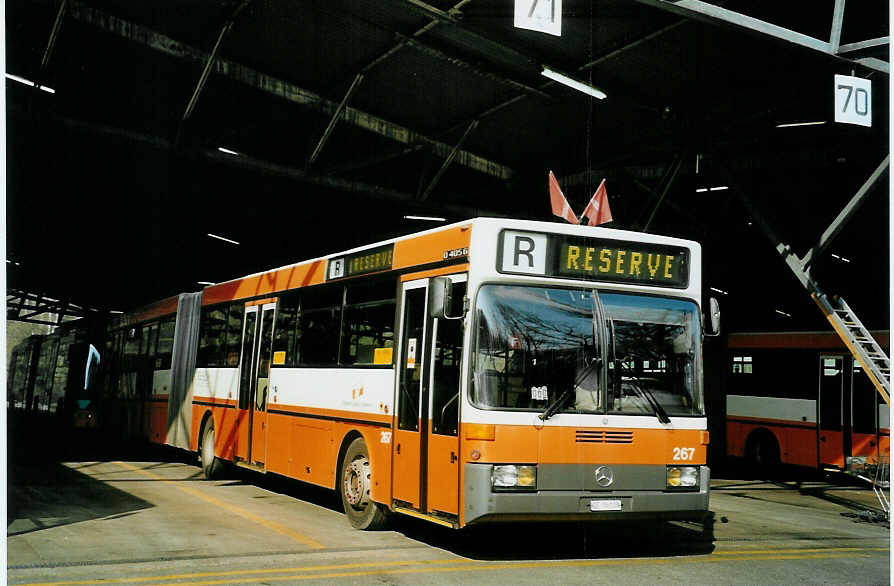 (092'825) - TPG Gen�ve - Nr. 267/GE 96'109 - Mercedes am 17. M�rz 2007 in Gen�ve, D�p�t