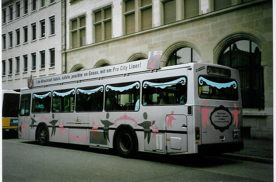 (093'309) - VBSH Schaffhausen - Nr. 35/SH 38'035 - Scania/FHS (ex Nr. 18) am 22. M�rz 2007 beim Bahnhof Schaffhausen