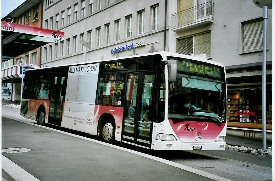 (093'411) - BGU Grenchen - Nr. 20/SO 130'022 - Mercedes am 25. M�rz 2007 in Grenchen, Postplatz