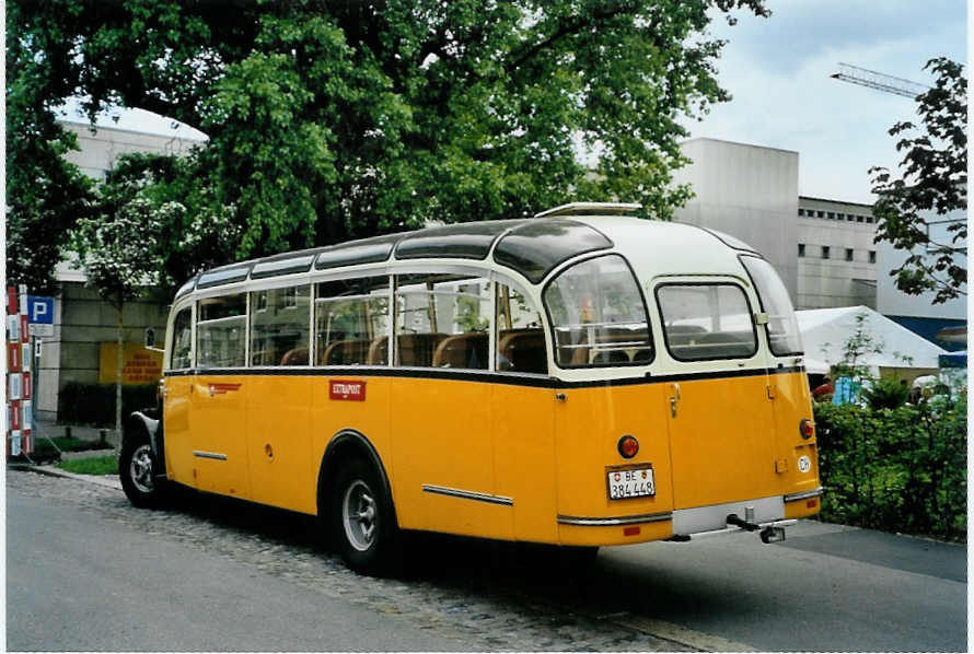 (094'515) - Museum f�r Kommunikation, Bern - BE 384'448 - Saurer/Eggli (ex P 23'135) am 13. Mai 2007 in Bern, Museum f�r Kommunikation