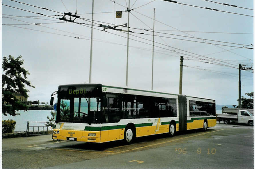 (094'734) - TN Neuch�tel - Nr. 241/NE 114'241 - MAN am 27. Mai 2007 in Neuch�tel, D�p�t