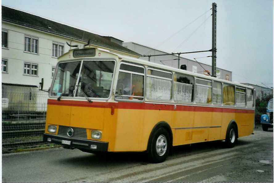 (095'111) - Gadliger, Horgen - ZH 293'555 - Saurer/T�scher (ex Lienert&Ehrler, Einsiedeln; ex Lienert, Einsiedeln) am 2. Juni 2007 in Thayngen, Saurertreffen