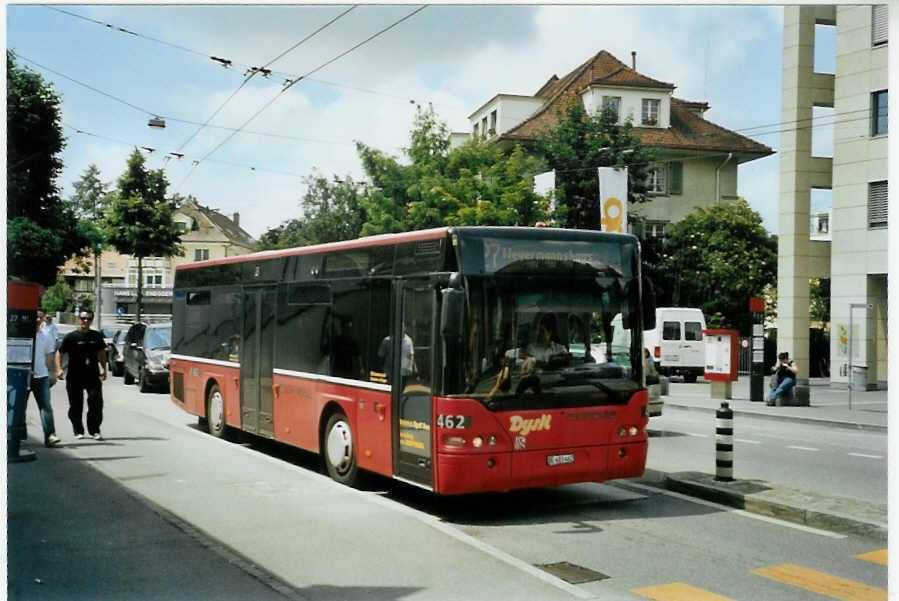 (095'336) - Dysli, Bern - Nr. 462/BE 483'462 - Neoplan am 8. Juni 2007 in B�mpliz, Post