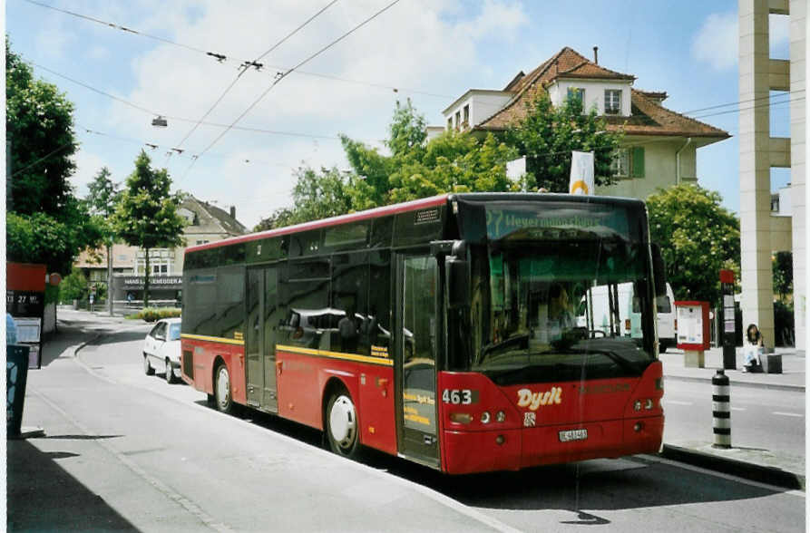 (095'406) - Dysli, Bern - Nr. 463/BE 483'463 - Neoplan am 8. Juni 2007 in B�mpliz, Post