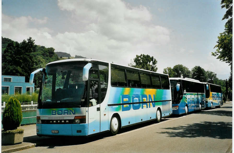 (095'507) - Born, Olten - Nr. 4/SO 105'752 - Setra am 20. Juni 2007 bei der Schiffl�ndte Thun