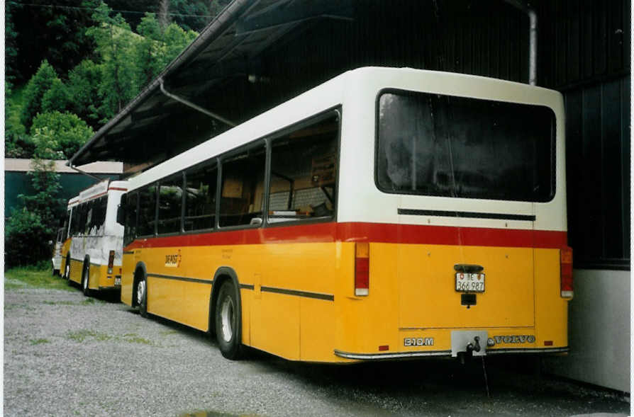 (095'524) - K�bli, Gstaad - BE 366'987 - Volvo/Lauber am 23. Juni 2007 in Gstaad, Garage