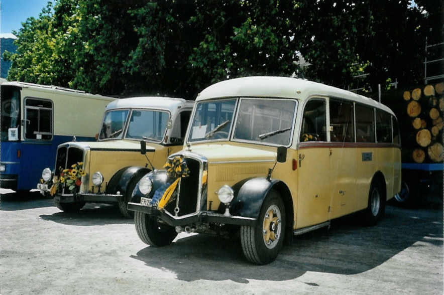 (095'611) - Roch, Ch�telard - FR 28'324 - Berna/Lauber am 23. Juni 2007 in Aigle, Saurertreffen