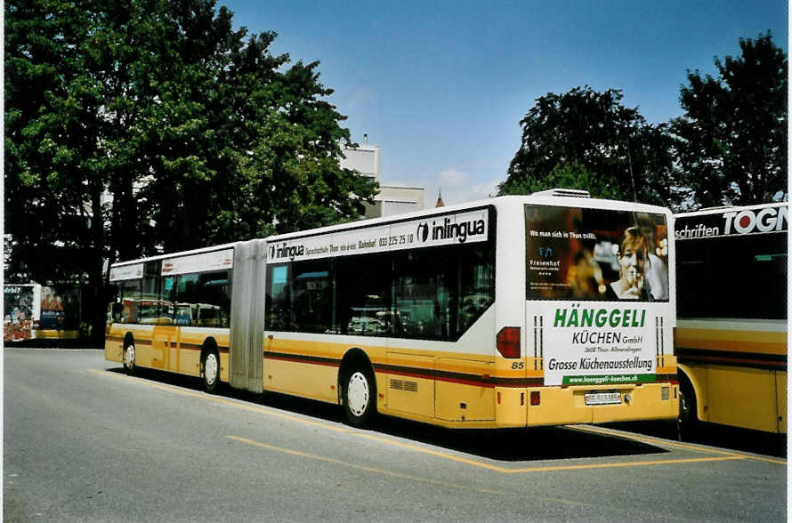 (096'403) - STI Thun - Nr. 85/BE 543'385 - Mercedes am 20. Juli 2007 bei der Schiffl�ndte Thun