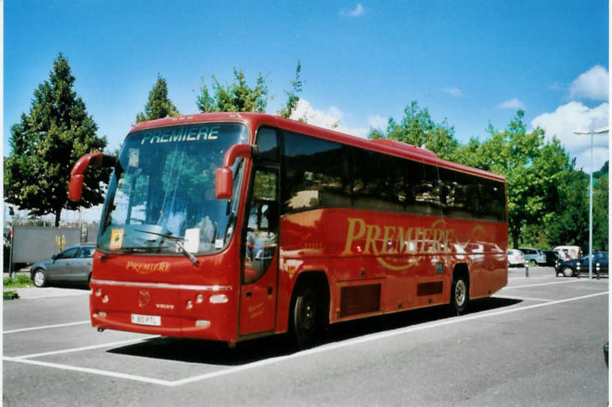 (097'534) - Aus England: Premiere, Nottingham - B10 BTL - Scania/Plaxton am 24. August 2007 in Thun, Seestrasse