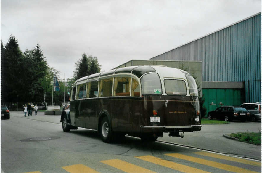 (098'227) - Roth, Niederwangen - BE 4008 - Saurer/Eggli (ex Paproth, D-Mainz; ex Hotel Orselina, Locarno; ex Riederer, St. Margarethenberg; ex Luk, Gr�sch; ex P 23'138; ex P 2205) am 1. September 2007 in Bellach, Hess