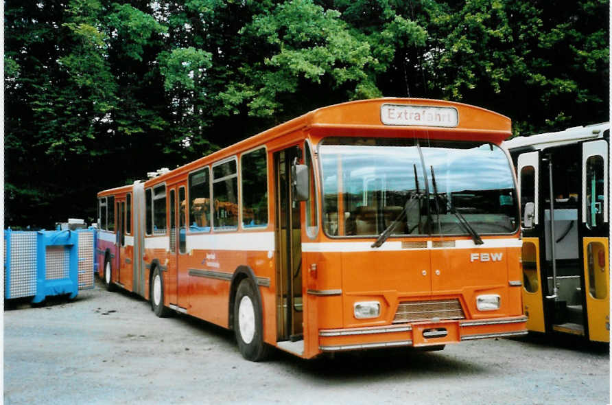 (098'421) - ZVB Zug (RWB) - Nr. 48 - FBW/Hess (ex RhV Altst�tten Nr. 102) am 9. September 2007 in Oberburg, Ziegelgut