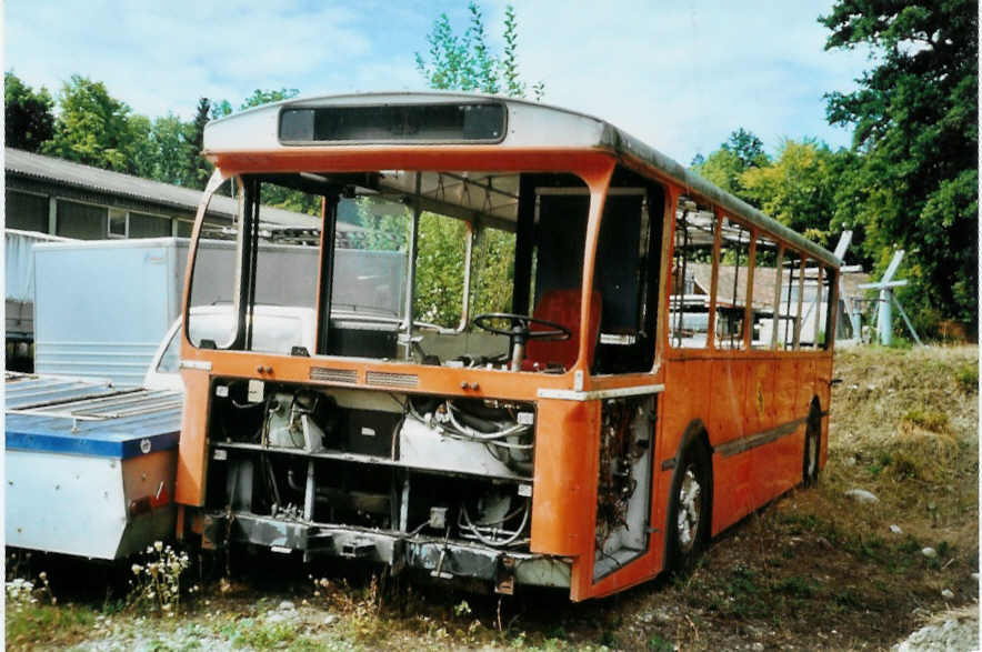 (098'432) - SVB Bern (RWB) - Nr. 297 - FBW/Hess (ex TPG Gen�ve Nr. 114) am 9. September 2007 in Oberburg, Ziegelgut
