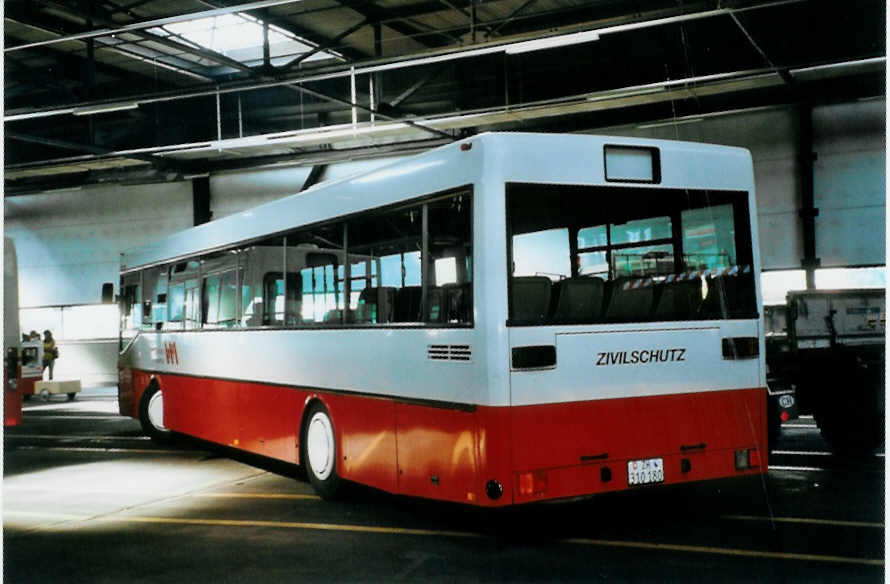 (098'633) - Zivilschutz, Winterthur - ZH 310'180 - Mercedes (ex WV Winterthur Nr. 264) am 15. September 2007 in Winterthur, Depot Gr�zefeld