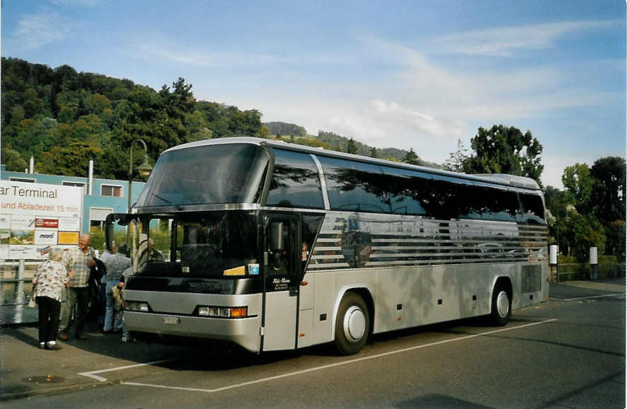 (098'729) - Roki, Heimberg - BE 151'033 - Neoplan am 22. September 2007 bei der Schiffl�ndte Thun