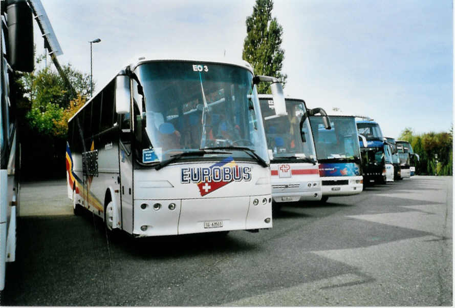 (099'537) - Aus der Schweiz: Gallus, St. Gallen - Nr. 3/SG 63'503 - Bova am 2. Oktober 2007 in Rust, Europapark