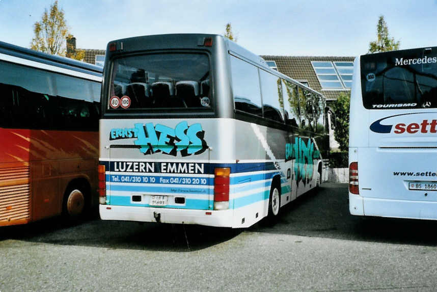 (099'620) - Aus der Schweiz: Hess E., Luzern - LU 15'693 - Dr�gm�ller am 2. Oktober 2007 in Rust, Europapark