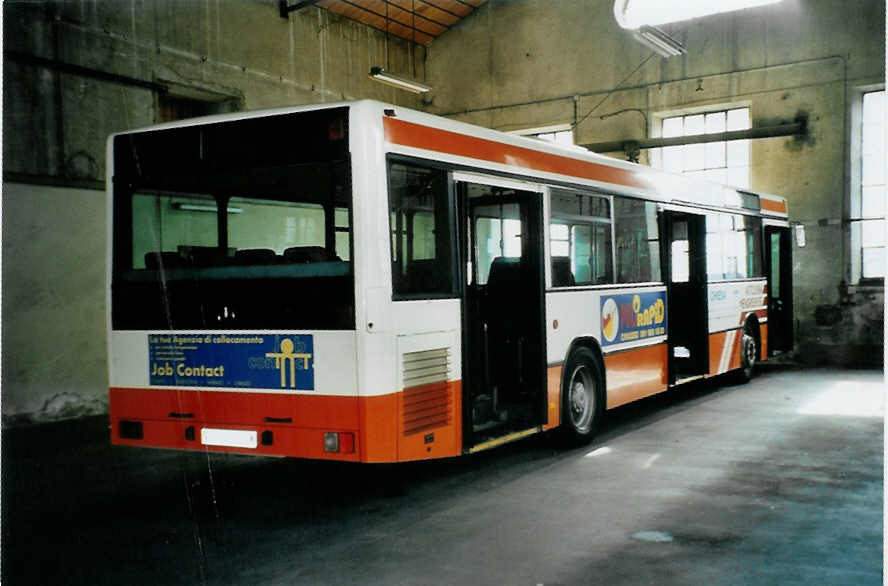 (100'002) - AMSA Chiasso - Nr. 6/TI 40'266 - Mercedes (ex Vorf�hrfahrzeug) am 4. Oktober 2007 in Chiasso, Rimessa