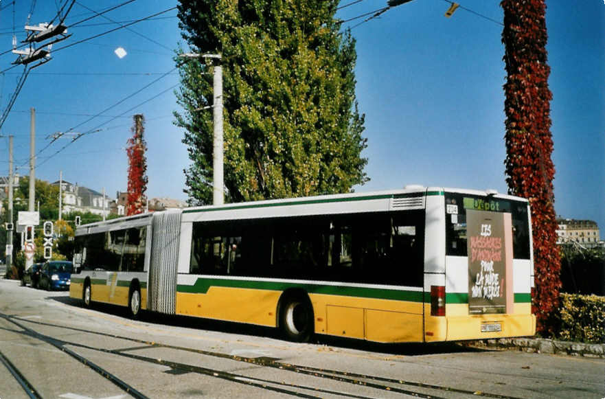 (100'317) - TN Neuch�tel - Nr. 234/NE 111'234 - MAN am 13. Oktober 2007 in Neuch�tel, D�p�t