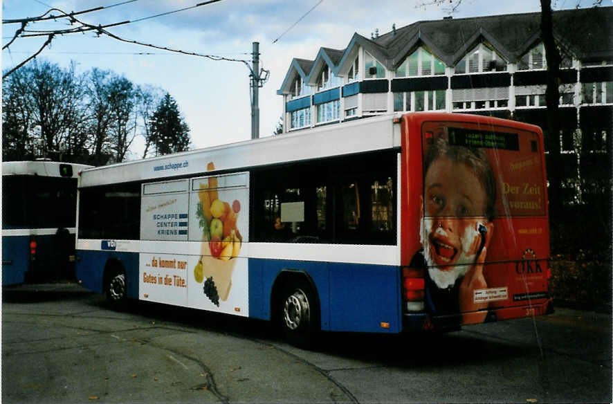 (101'431) - VBL Luzern - Nr. 311 - Lanz+Marti/Hess Personenanh�nger am 26. November 2007 in Luzern, Maihof