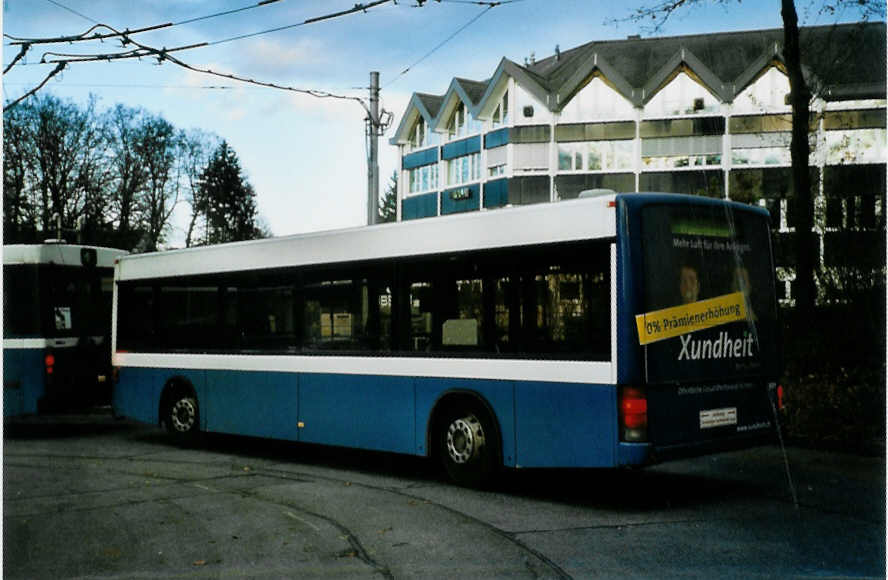 (101'501) - VBL Luzern - Nr. 301 - Lanz+Marti/Hess Personenanh�nger am 26. November 2007 in Luzern, Maihof