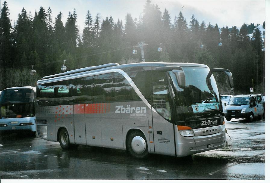 (103'211) - Zb�ren, Konolfingen - BE 298'020 - Setra am 6. Januar 2008 in Adelboden, Mineralquelle