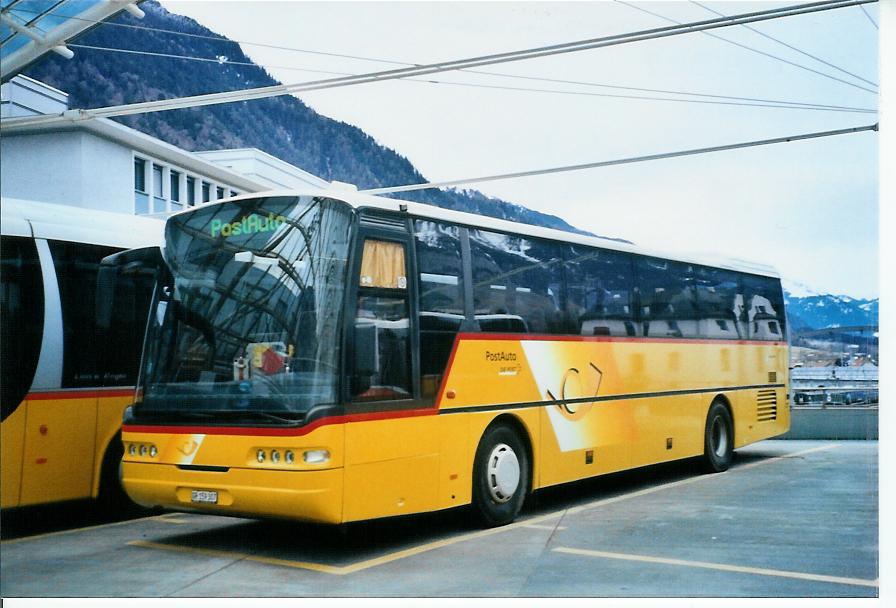 (103'908) - PostAuto Graub�nden - GR 159'307 - Neoplan (ex P 25'150) am 4. Februar 2008 in Chur, Postautostation