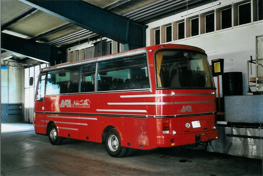 (104'621) - AFA Adelboden - Nr. 31/BE 26'774 - Setra (ex Nr. 10; ex Fr�hlich, Z�rich) am 24. Februar 2008 im Autobahnhof Adelboden