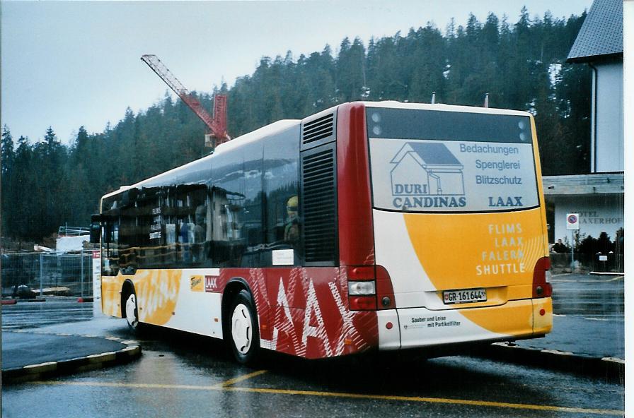 (104'728) - Stuppan, Flims - GR 161'644 - MAN/G�ppel am 1. M�rz 2008 in Laax, Murschetg