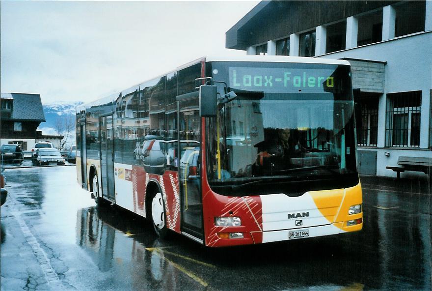 (104'803) - Stuppan, Flims - GR 161'644 - MAN/G�ppel am 1. M�rz 2008 in Flims, Post