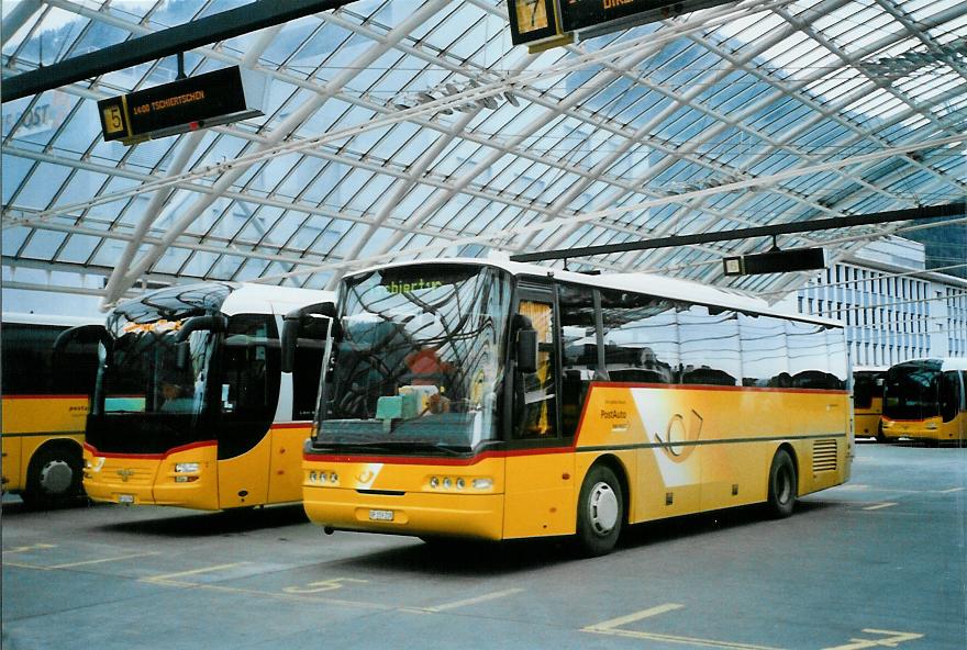 (104'821) - PostAuto Graub�nden - GR 159'208 - Neoplan (ex P 25'083) am 1. M�rz 2008 in Chur, Postautostation