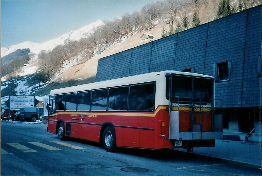 (104'921) - AS Engi - Nr. 4/GL 7704 - NAW/R&J am 9. M�rz 2008 in Elm, Sportbahnen