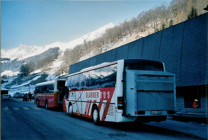 (104'924) - AS Engi - Nr. 10/GL 7710 - Neoplan am 9. M�rz 2008 in Elm, Sportbahnen
