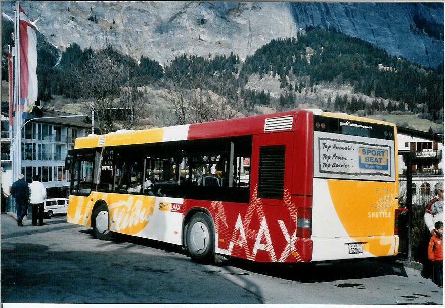 (105'013) - Stuppan, Flims - GR 52'063 - MAN/G�ppel am 9. M�rz 2008 in Flims, Bergbahnen