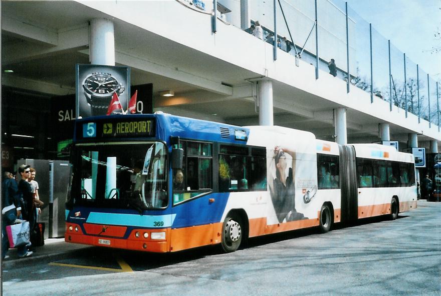 (105'124) - TPG Gen�ve - Nr. 369/GE 96'807 - Volvo am 15. M�rz 2008 in Gen�ve, Palexpo