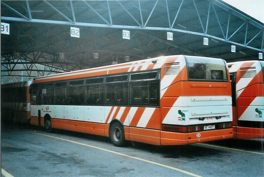 (105'218) - TPG Gen�ve - Nr. 418/GE 96'827 - Renault am 15. M�rz 2008 in Gen�ve, D�p�t