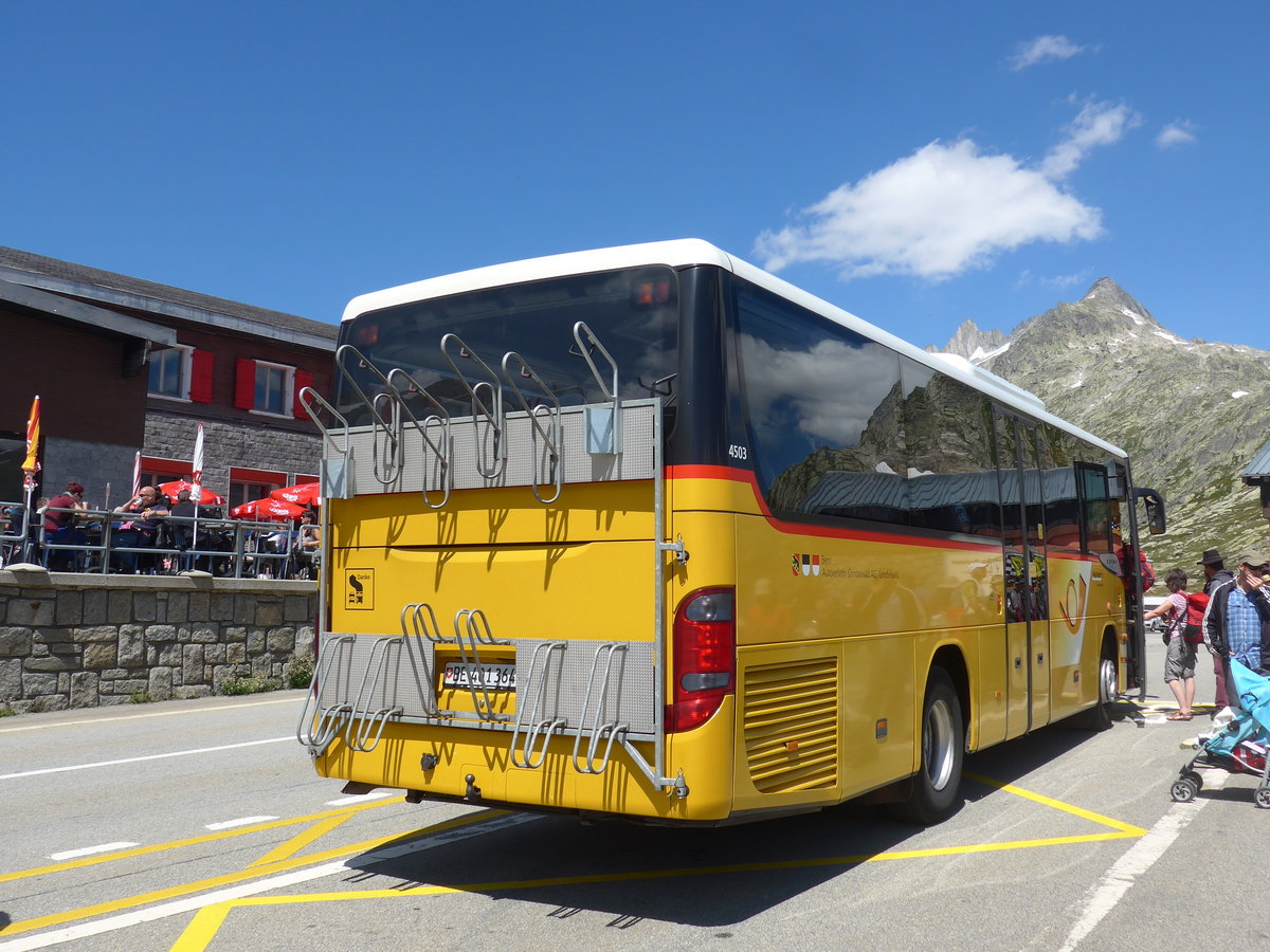 (105'304) - AVG Meiringen - Nr. 64/BE 401'364 - Setra am 29. Juli 2018 in Grimsel, Passh�he