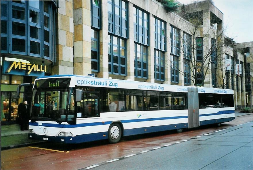 (105'327) - ZVB Zug - Nr. 4/ZG 3354 - Mercedes/Hess am 17. M�rz 2008 in Zug, Metalli
