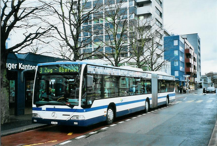 (105'329) - ZVB Zug - Nr. 12/ZG 3362 - Mercedes am 17. M�rz 2008 in Zug, Metalli