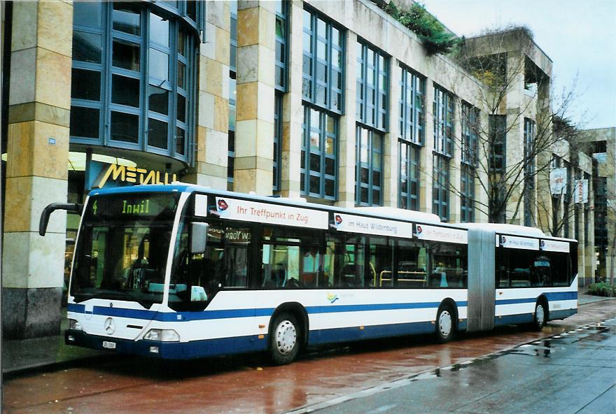 (105'413) - ZVB Zug - Nr. 18/ZG 3368 - Mercedes am 17. M�rz 2008 in Zug, Metalli