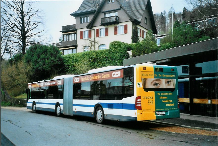 (105'417) - ZVB Zug - Nr. 23/ZG 3373 - Mercedes am 17. M�rz 2008 in Zug, Sch�negg