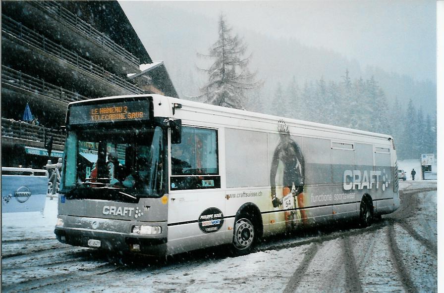 (105'523) - TMR Martigny - Nr. 104/VS 45'477 - Irisbus am 21. M�rz 2008 in Verbier, Medran