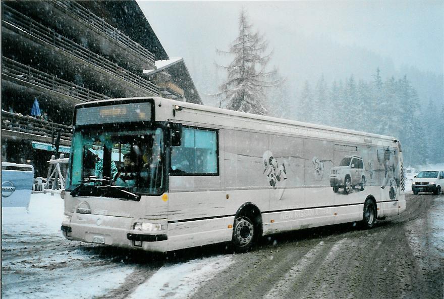 (105'525) - TMR Martigny - Nr. 108/VS 27'934 - Irisbus am 21. M�rz 2008 in Verbier, Medran